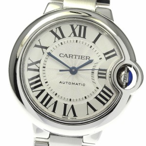 カルティエ CARTIER W6920071 バロンブルー MM 自動巻き ボーイズ _809277