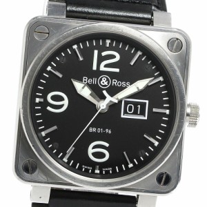 ベル＆ロス Bell＆Ross BR01-96 ビッグデイト BR01-96B-CA 自動巻き メンズ _811044