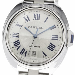 カルティエ CARTIER WSCL0007 クレ ドゥ カルティエ デイト 自動巻き メンズ 良品 保証書付き_809468