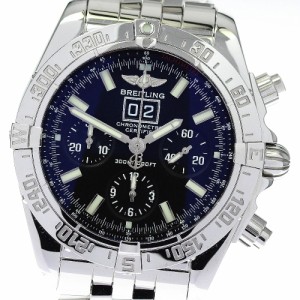 ブライトリング BREITLING A44359 ブラックバード クロノグラフ 自動巻き メンズ 良品 保証書付き_811721