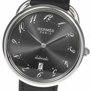 エルメス HERMES AR4.810 アルソー デイト 自動巻き メンズ 内箱・保証書付き_807379