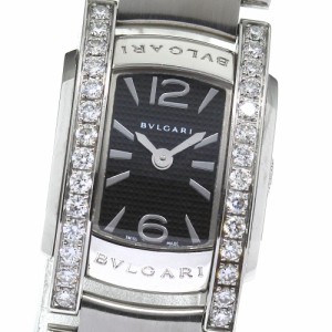 ブルガリ BVLGARI AA26S アショーマ サイドダイヤ クォーツ レディース 良品 _735804