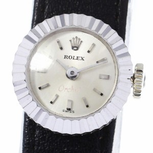 ロレックス ROLEX オーキッド カメレオン K18WG Cal.1400 手巻き レディース _761975