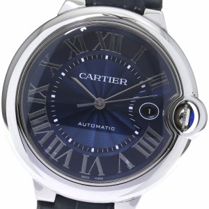 カルティエ CARTIER WSBB0025 バロンブルー 自動巻き ボーイズ 内箱・保証書付き_808039