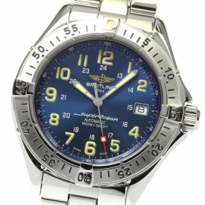 ブライトリング BREITLING A17040 スーパーオーシャン デイト 自動巻き メンズ 良品 _810431