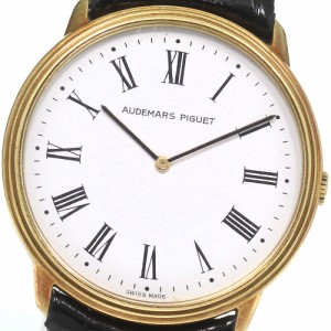 訳あり オーデマ・ピゲ AUDEMARS PIGUET K18YG クォーツ メンズ _811122