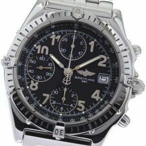 ブライトリング BREITLING A13050.1 クロノマット ブラックバード クロノグラフ 自動巻き メンズ 良品 保証書付き_810292