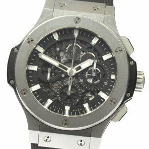 ウブロ HUBLOT 311.SX.1170.RX.110 ビッグバン アエロバン デイト クロノグラフ 自動巻き メンズ 保証書付き_813218