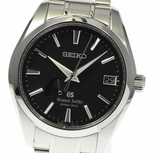 セイコー SEIKO SBGA003/9R65-0AA0 グランドセイコー パワーリザーブ スプリングドライブ メンズ 良品 箱・保証書付き_812216