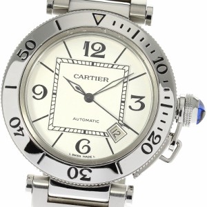 カルティエ CARTIER W31080M7 パシャ シータイマー デイト 自動巻き メンズ _814074