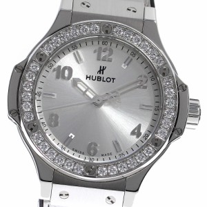 ウブロ HUBLOT 361.SX.4310.LR.1204.JPN18 ビッグバン モノクローム スチール ダイヤモンド クォーツ レディース _810357