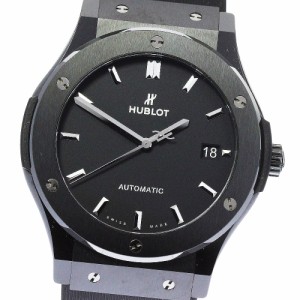 ウブロ HUBLOT 511.CM.1171.RX クラシックフュージョン ブラックマジック 自動巻き メンズ 美品 _813206