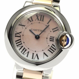 カルティエ CARTIER W6920034 バロンブルーSM クォーツ レディース 内箱・保証書付き_812182