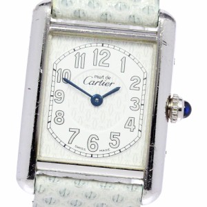 カルティエ CARTIER W1014254 マストタンク SM クォーツ レディース _812536