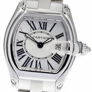 カルティエ CARTIER W62016V3 ロードスターSM デイト クォーツ レディース _800398