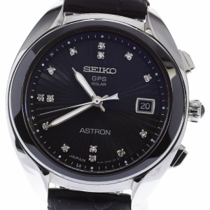 セイコー SEIKO STXD001/3X22-0AA0 アストロン 14Pダイヤ デイト ソーラー電波 レディース 箱・保証書付き_814781