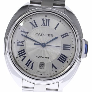 カルティエ CARTIER WSCL0007 クレ ドゥ カルティエ デイト 自動巻き メンズ 美品 _798285