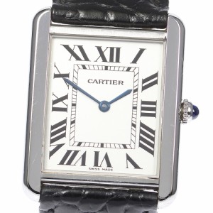 カルティエ CARTIER W1018355 タンクソロLM クォーツ メンズ _815116