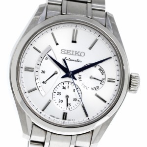 セイコー SEIKO 6R21-01B0/SARW021 プレサージュ パワーリザーブ 自動巻き メンズ 箱・保証書付き_815186