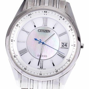 シチズン CITIZEN AS7080-54A エクシード デイト クォーツ メンズ 保証書付き_811784