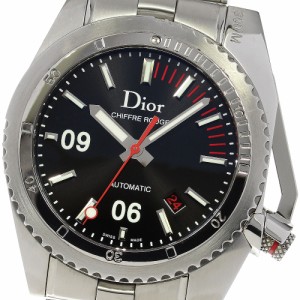 ディオール Dior CD085510/01 シフルルージュ デイト 自動巻き メンズ 良品 メーカーOH済 _812355