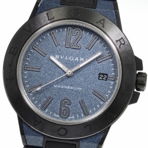 ベルト訳あり ブルガリ BVLGARI DG41SMC ディアゴノ マグネシウム 自動巻き メンズ _815131