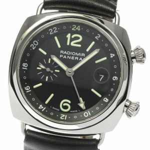 パネライ PANERAI PAM00184 ラジオミール GMT 自動巻き メンズ 箱・保証書付き_813213