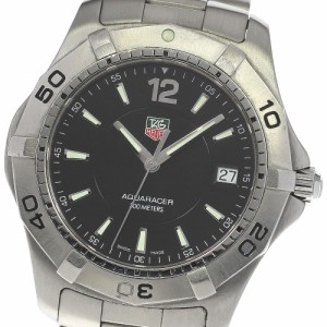 ベルト訳あり タグホイヤー TAG HEUER WAF1110 アクアレーサー デイト クォーツ メンズ _812782