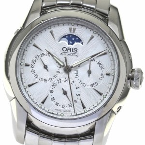 オリス ORIS 7546 トリプルカレンダー ムーンフェイズ 自動巻き メンズ _795773