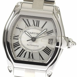 カルティエ CARTIER W62025V3 ロードスターLM デイト 自動巻き メンズ 良品 _809268