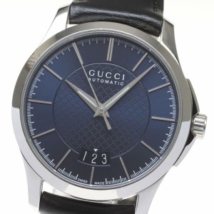 グッチ GUCCI 126.4/YA126430 Gタイムレス デイト 自動巻き メンズ _815686