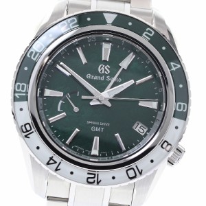 セイコー SEIKO SBGE295G/9R66-0BK0 グランドセイコー スポーツコレクション GMT スプリングドライブ 美品 箱・保証書付_817172