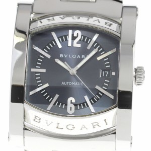 ブルガリ BVLGARI AA48S アショーマ デイト 自動巻き メンズ 箱・保証書付き_812223