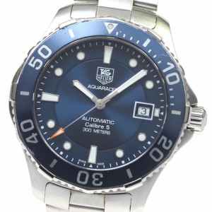 タグホイヤー TAG HEUER WAN2111 アクアレーサー キャリバー5 デイト 自動巻き メンズ _813897