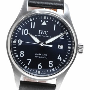 IWC IWC SCHAFFHAUSEN IW327004 パイロットウォッチ マークXVIII プティ・プランス デイト 自動巻き メンズ 美品 保証書付き_817351