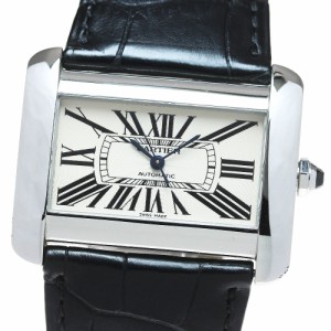 カルティエ CARTIER W6300755 タンクディバンLM 自動巻き メンズ _816398