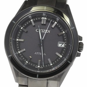 シチズン CITIZEN H128-001R7004 アテッサ エコドライブ ソーラー電波 メンズ 良品 箱・保証書付き_815411