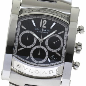 ブルガリ BVLGARI AA48SCH アショーマ クロノグラフ デイト 自動巻き メンズ 良品 _814566