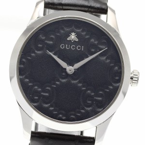 グッチ GUCCI 126.4/YA1264032 G-タイムレス クォーツ ボーイズ _817110