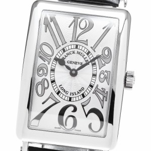 フランクミュラー FRANCK MULLER 1000SCREL ロングアイランド シルバーレリーフ 自動巻き メンズ 良品 箱・保証書付き_818419