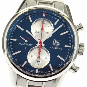 訳あり タグホイヤー TAG HEUER CAR211B-0 カレラ cal.1887 富士スピードウェイ 自動巻き メンズ 箱・保証書付き_811288