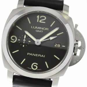 訳あり パネライ PANERAI PAM00320 ルミノール 1950 3デイズ GMT 自動巻き メンズ 箱・保証書付き_812172