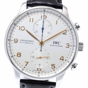 IWC IWC SCHAFFHAUSEN IW371604 ポルトギーゼ クロノグラフ 自動巻き メンズ 箱・保証書付き_814576