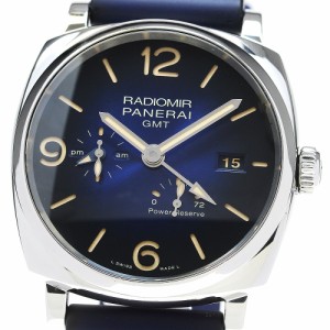 パネライ PANERAI PAM00945 ラジオミール 1940 3デイズ GMT パワーリザーブ ブティック限定モデル 自動巻き メンズ 良品 _816494