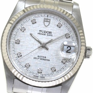 チュードル TUDOR 74034 プリンスデイト WGベゼル 10P cal.2824-2 自動巻き メンズ 良品 _816512