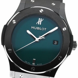 ウブロ HUBLOT 511.CM.5270.RX.MYOS クラシックフュージョン ブラックセラミック 自動巻き メンズ 極美品 箱・保証書付き_819743