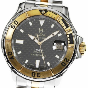 チュードル TUDOR 89193P プリンス デイト ハイドロノート カーボン 自動巻き メンズ 箱付き_819503