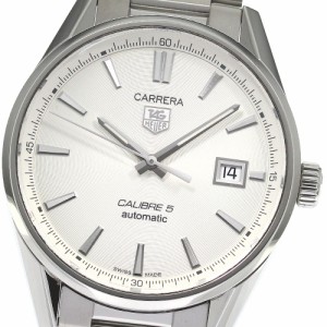 タグホイヤー TAG HEUER WAR211B-4 カレラ キャリバー5 デイト 自動巻き メンズ 良品 _818927