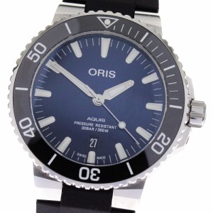 オリス ORIS 7730 アクイス デイト 自動巻き メンズ 良品 箱・保証書付き_819854