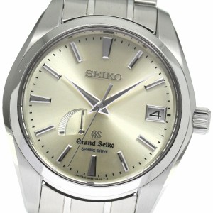 セイコー SEIKO SBGA001/9R65-0AA0 グランドセイコー パワーリザーブ デイト スプリングドライブ メンズ 箱・保証書付き_818658